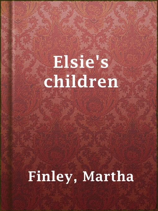 Cover image for Elsie's children